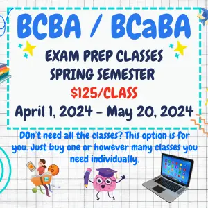 BCBA / BCaBA Single Class