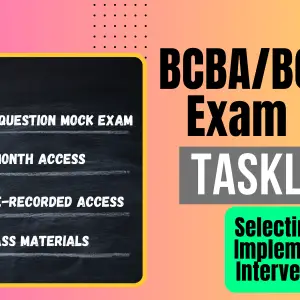 BCBA/BCaBA 5th Edition Tasklist H Exam Prep