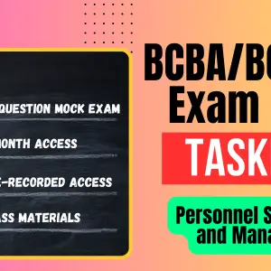 BCBA/BCaBA 5th Edition Tasklist I Exam Prep